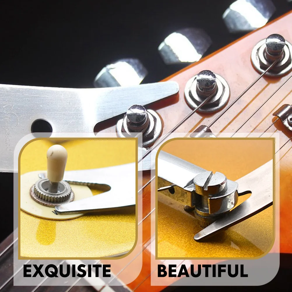 

Universal Guitar Wrench Stainless Steel Tool For Electric Guitar Bass Neck Adjustment Multi Functional Spanner Gear Tuner