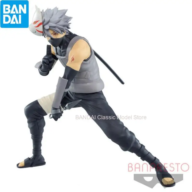 

In Stock Original Banpresto Naruto Kemo Kakashi Genuine Anime Collectible Boxed Model Dolls Toy Ornament Genuine