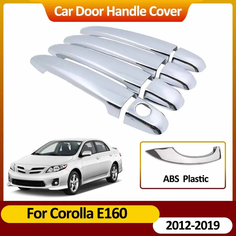 

Для Toyota Corolla E160 2013~2019 2018 2017 Накладки на дверные ручки Наклейки Авто Внешние Устойчивые к царапинам Автомобильные Украшения Аксессуары