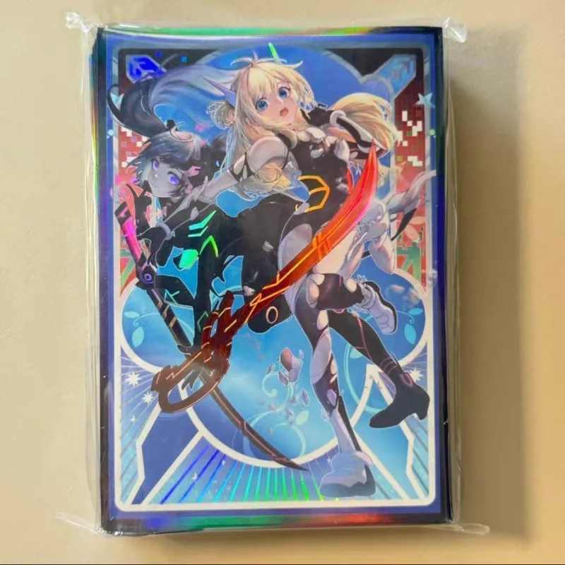 New Yu-Gi-Oh! Sky Striker Ace-Raye Laser Flash Board Game Card Holder Sky Striker Ace-Roze Game Collection Card Protective Cover