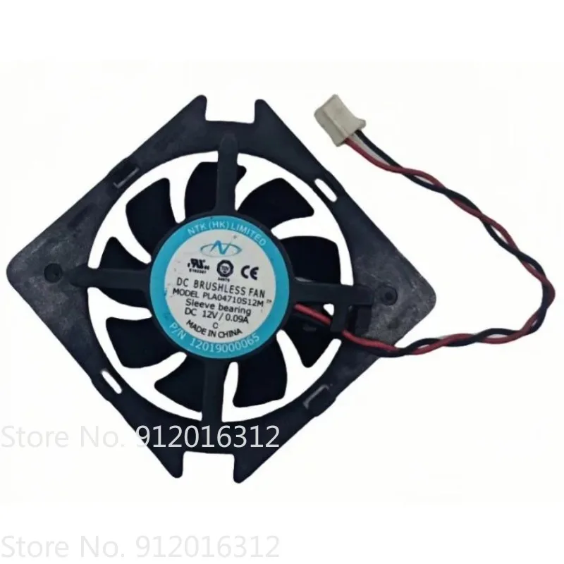 NEW Cooler Fan for PLA04710S12M 12V 0.09A 2 Wire Cooling Fan