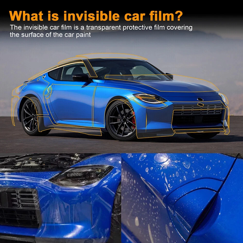 

For Nissan Z 2023-2024 Pre-cut PPF Kit 8.5Mil TPU Bumper Paint Protection Film Clear Bra Car Body Anti-Scratch Resistant ﻿