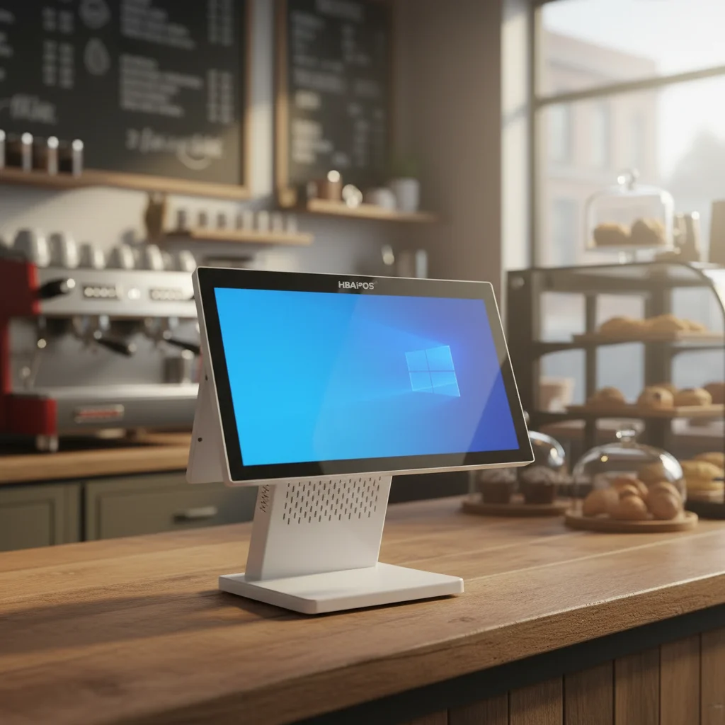 

POS-система HBAPOS с металлическим корпусом, 15,6-дюймовым сенсорным экраном, универсальный кассовый аппарат для розничной торговли (для ATV и UTV)