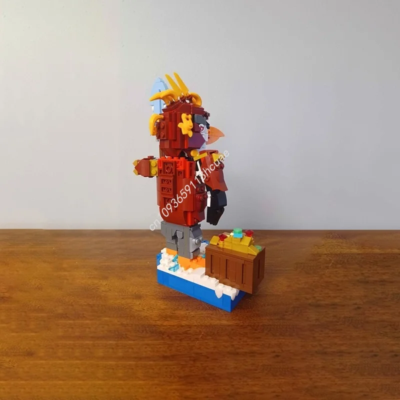 535pcs MOC The King Penguin S Royal Guard Model Building Blocks Architecture Christmas Gifts Assemble DIY Toys Brick Birthday