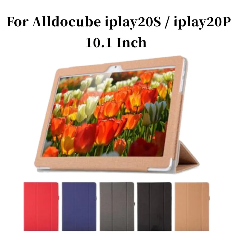 Newest Case for Alldocube Iplay20S 10.1 Inch Tablet PC Fashion PU Case Cover for Cube Iplay20S  + Free Stylus Pe