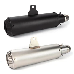 36-51mm Universal Motorcycle Exhaust Muffler Pipe Tube For Honda Yamaha Kawasaki YZF R1 R3 R6 Z400 Nvx Nmax155 PCX GSR750