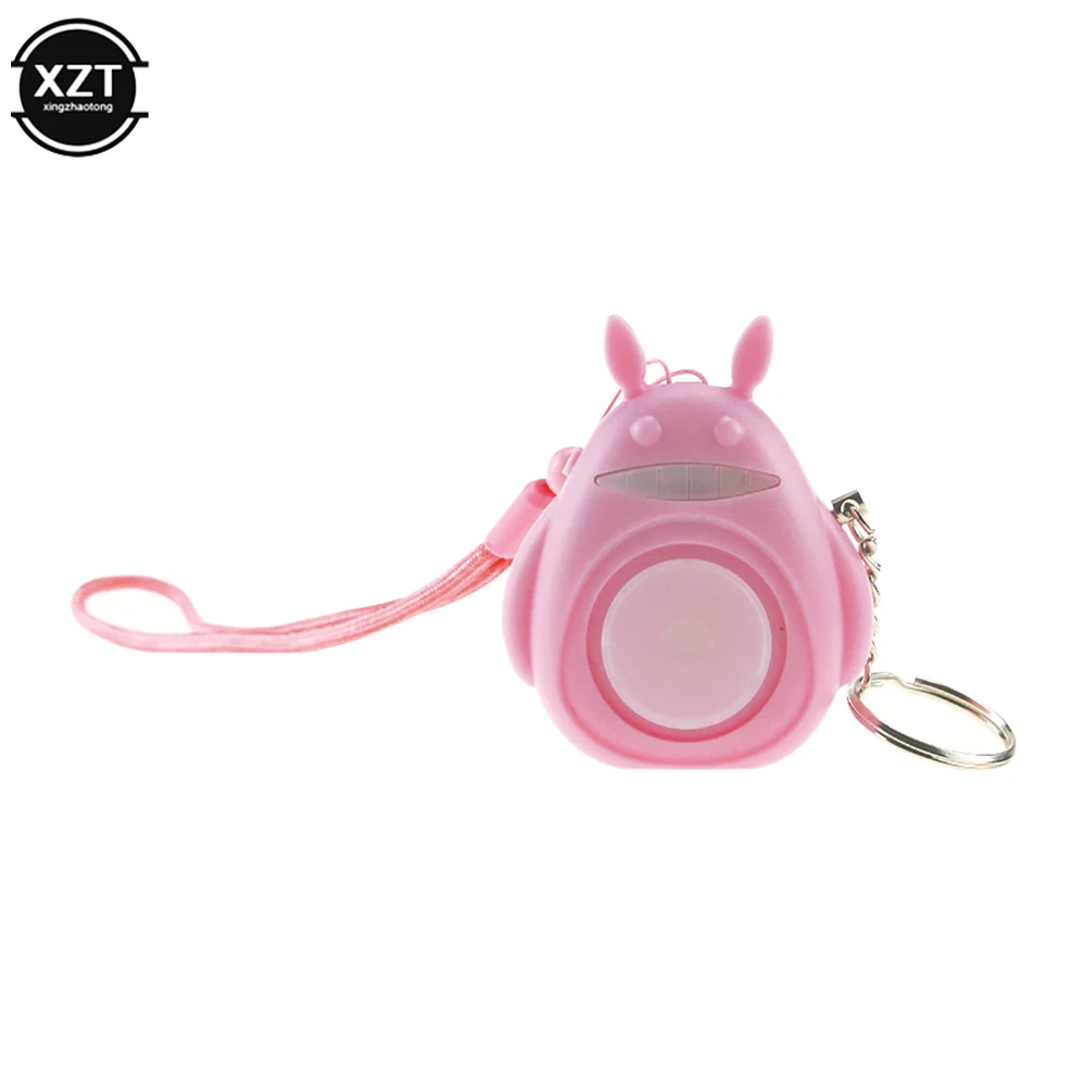 Cute Self Defense Alarm 120 DB Girl Women Security Protect Alert Personal Safety Scream Loud Keychain Emergency Charging Alarms