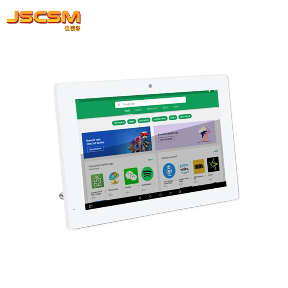 wholesale quad core 1.8Ghz 16GB storage 10.1 inch lcd monnitor Wall Mount Android Tablet PC with Capacitive Touch Screen