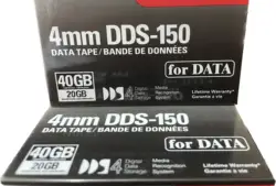 Wholesale One Pc 150m/492ft Authentic 4mm DDS-150 40 GB/20 GB Data Cassette Tape