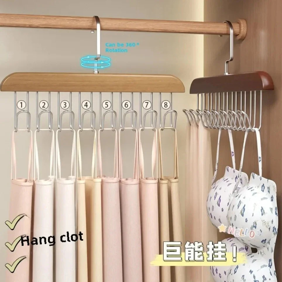 Women Storage Bra Hanger for Home Wardrobe Sturdy Durable Organizer with Tie Belt Women Bra Sling Beanie Holder