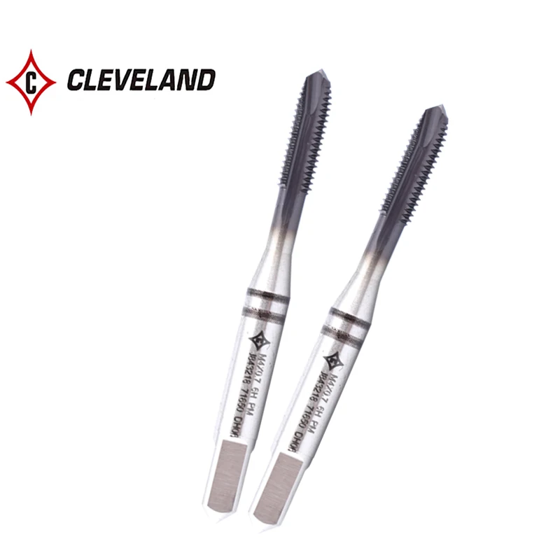 

CLEVELAND HSS-PM With JP Spiral Pointed Tap M2 M2.5 M3 M4 M5 M6 M8 M10 M12 M14 M16 Machine Screw Thread Taps For Stainless Steel