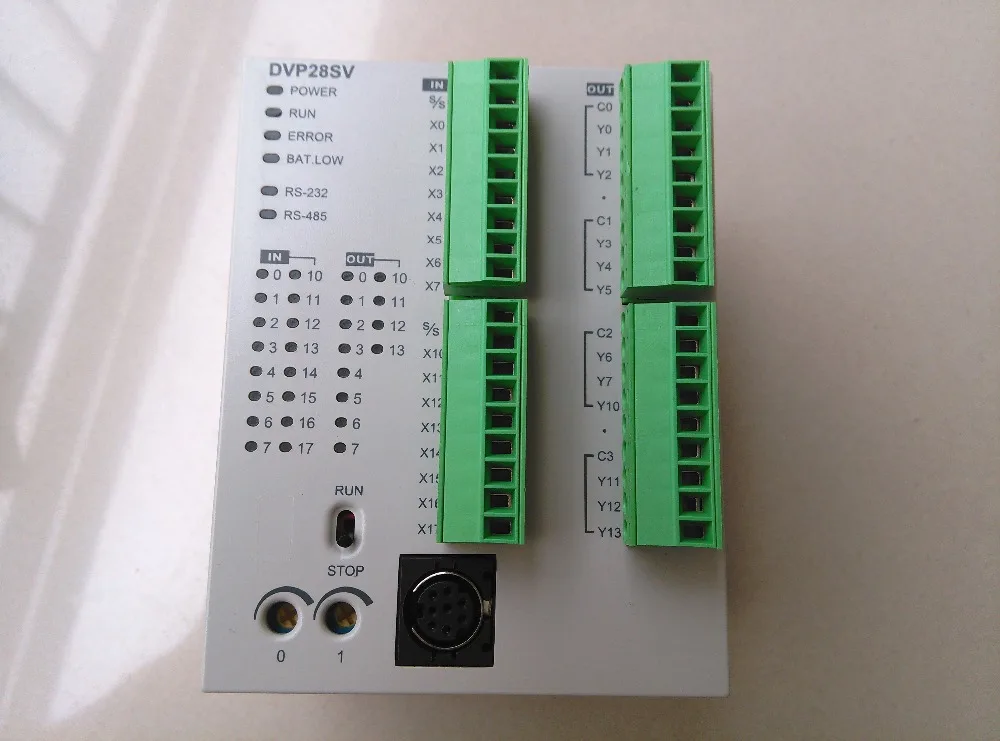 In Stock DVP-SS2 Series New PLC Module DVP28SS211R DVP28SS211T DVP28SS211S Programmable Controller CPU Module