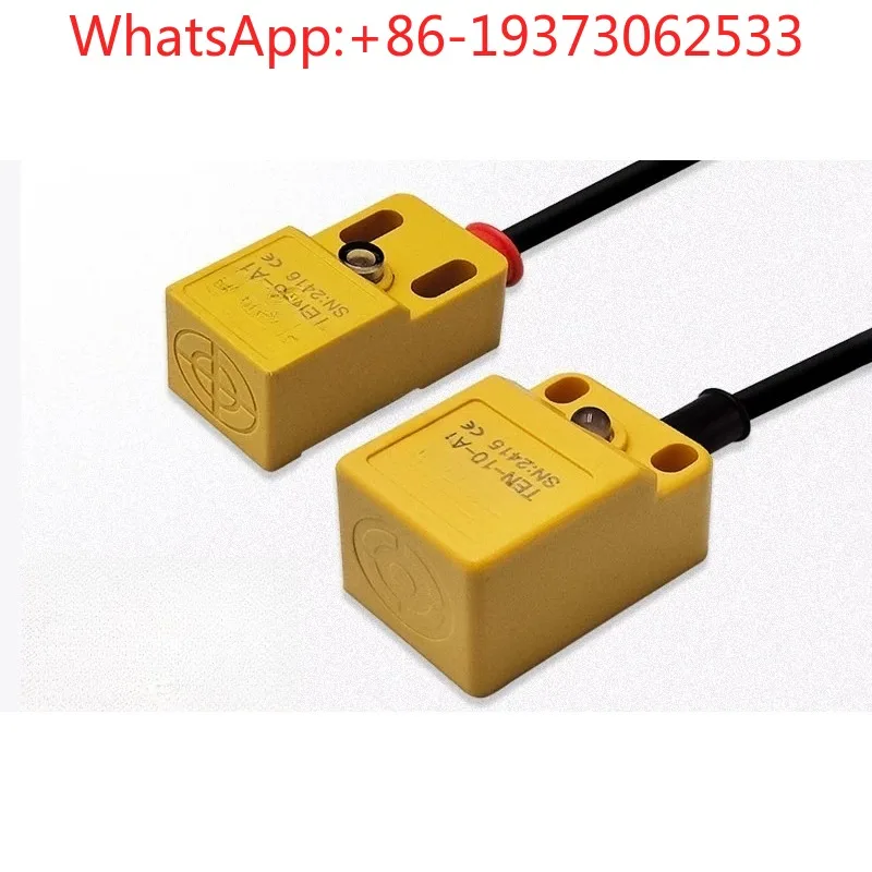 Square Sensor Proximity Switch Three-wire Four-wire NPN Normally Open and Normally Closed 24V Limiter Sensor Waterproof