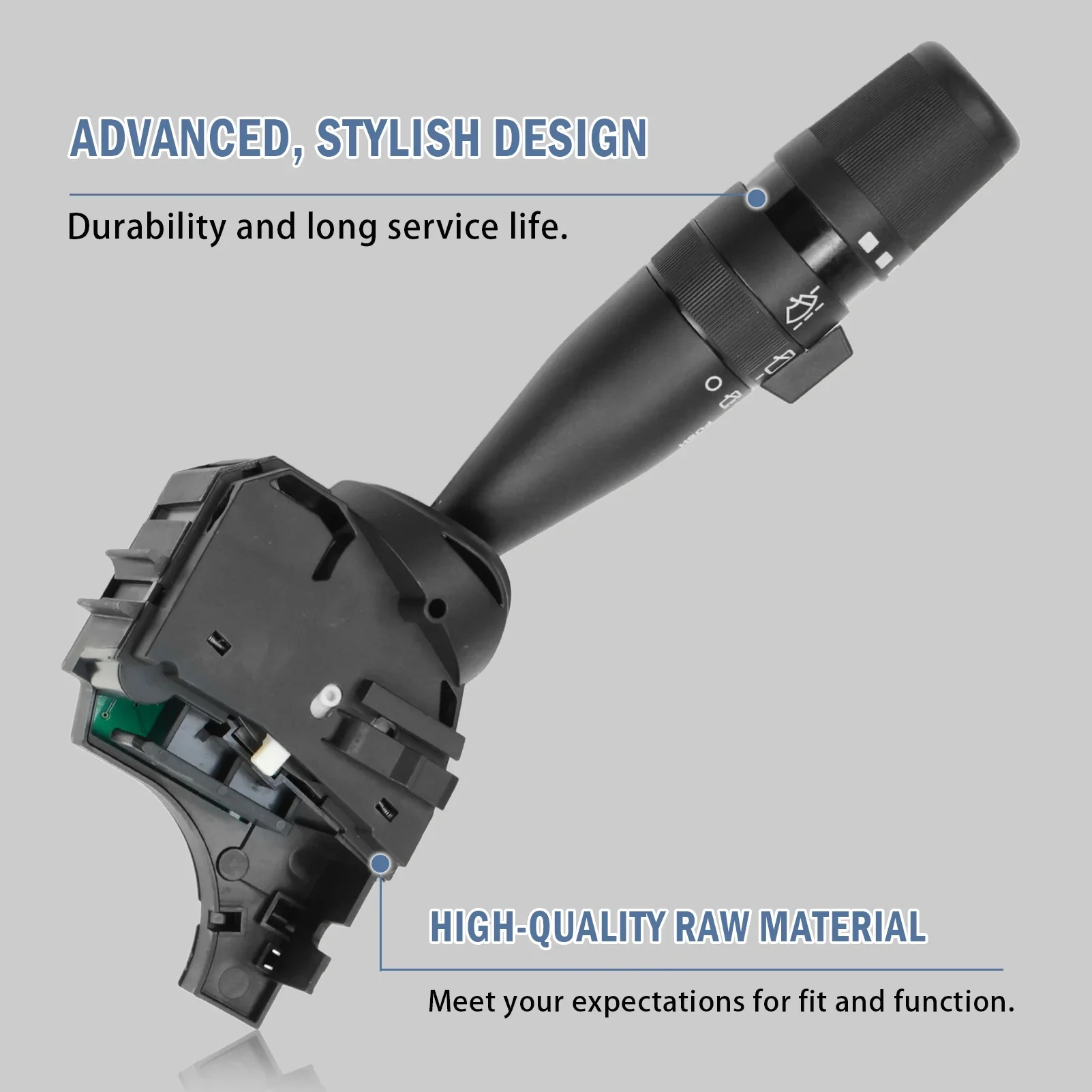 

Car Combination Light Switch Turn Signal Switch For 2008-2019 Grand Caravan/2011-2019 Journey,H/L Dimming 56046118AC 1802487682