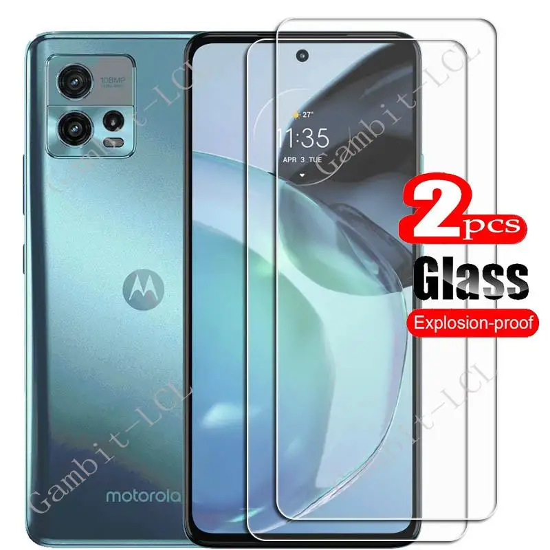 For Motorola Moto G72 Tempered Glass Protective ON MotoG72 6.55Inch Screen Protector SmartPhone Cover Film