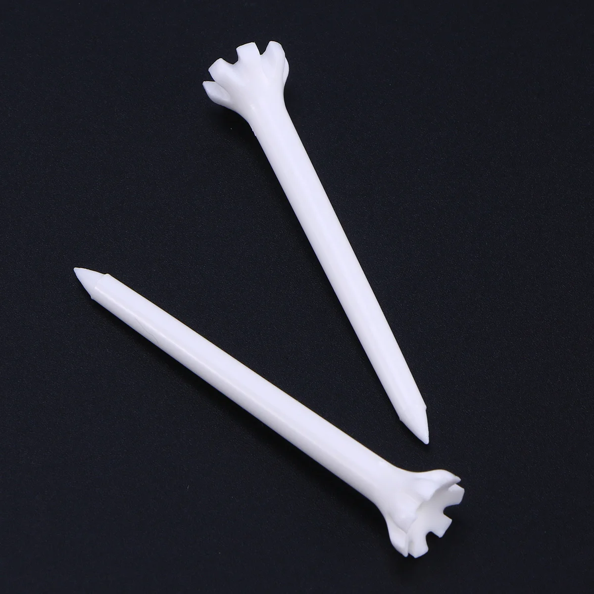 100 قطعة تي شيرتات جولف بلاستيكية 70 مللي متر ملحقات تدريب خفيفة الوزن متينة غير قابلة للكسر تي شيرت رياضي خارجي بلاستيكي #6