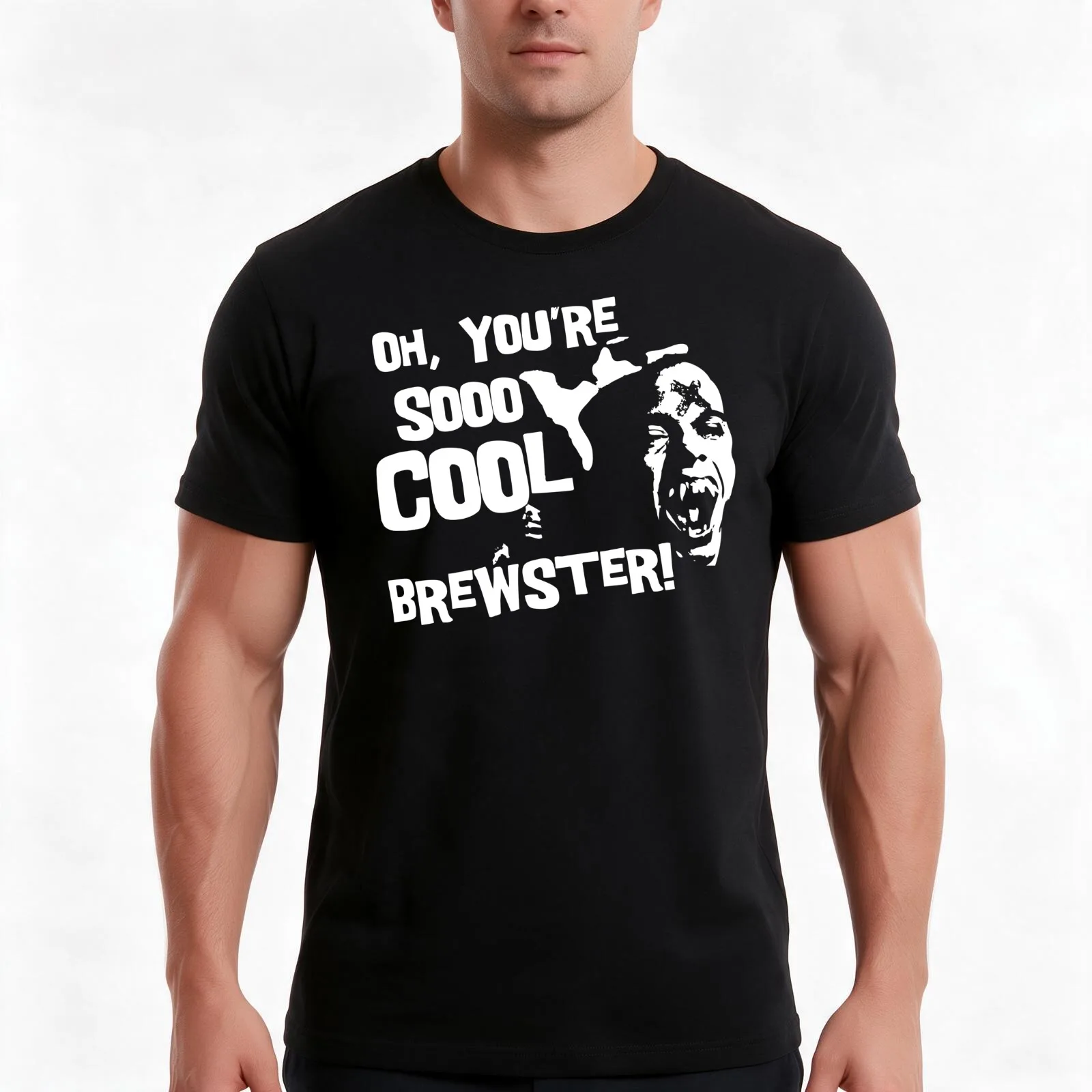 Welcome to Fright Night. T-Shirt, Summer Casual Cotton Tee, Oversized Streetwear Tops, Vintage Graphic Print, Unisex Men Women