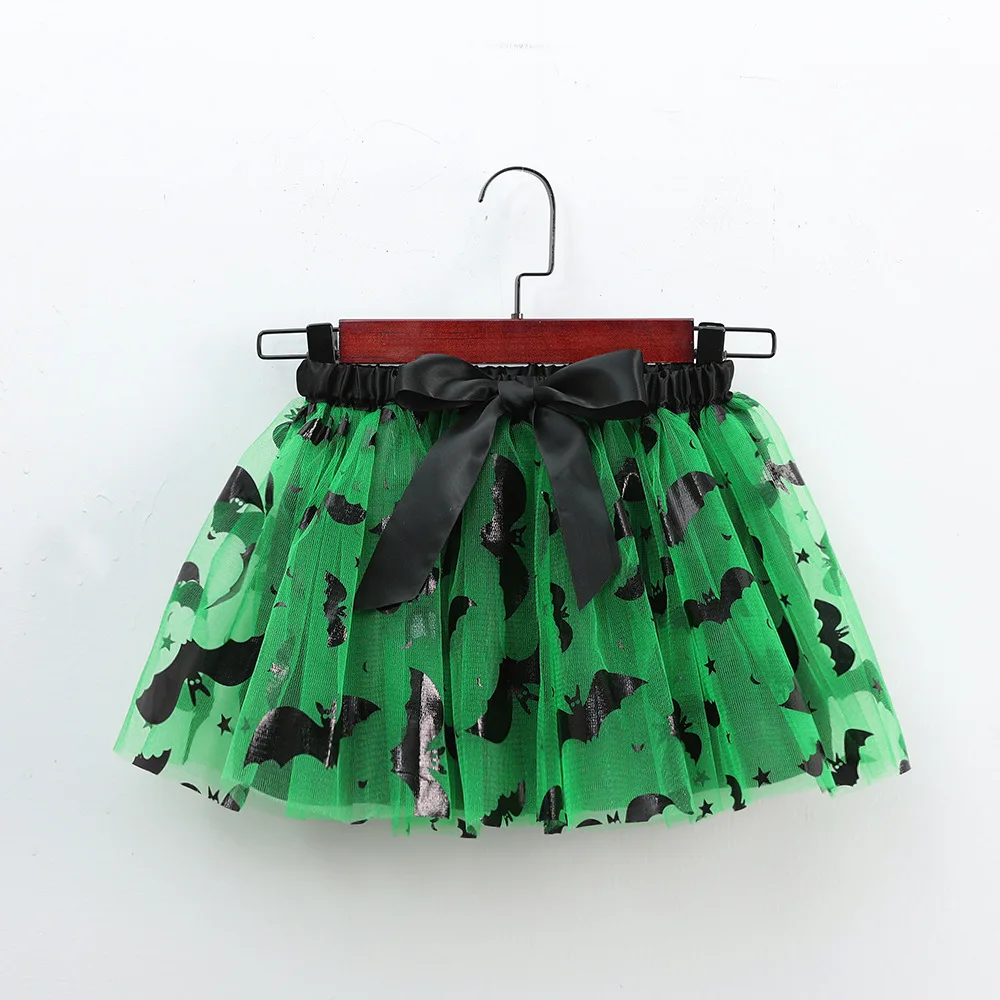 Mädchen Tutu Rock Kinder Ballett Prinzessin Pettis kirt flauschige Tüll Röcke schöne Ballkleid Halloween Kürbis Kinder Kleidung Baby – Detail 5