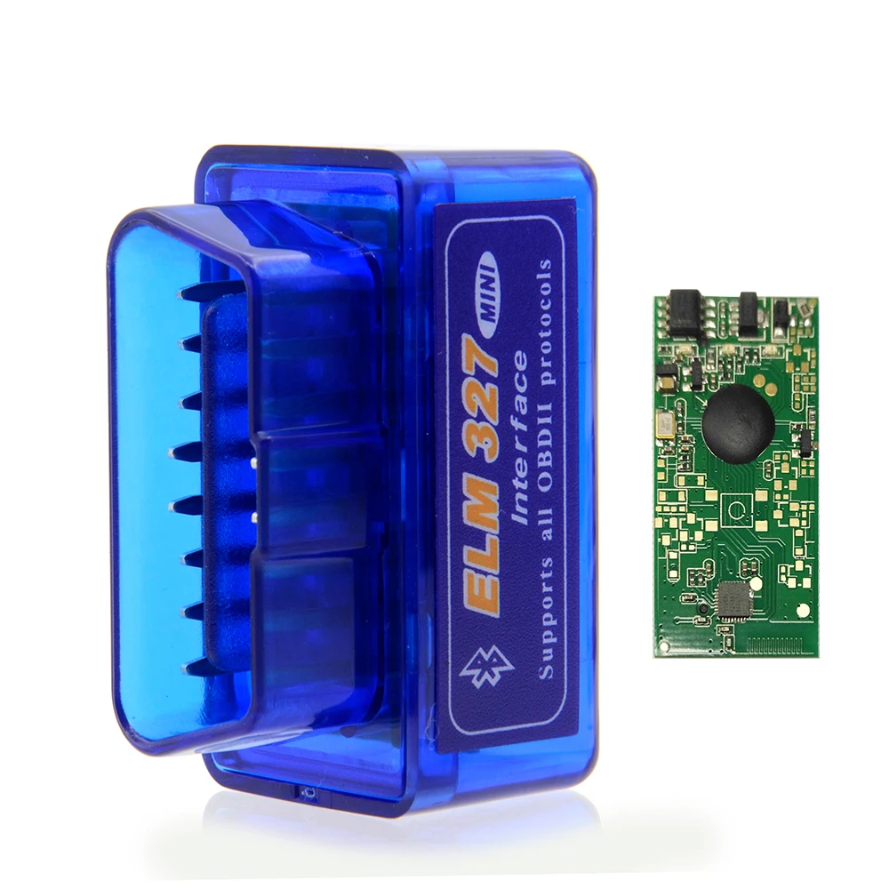 ATDIAG OBD2 Мини ELM327 Bluetooth V2.1 автомобильный диагностический сканер ELM 327 Bluetooth для Android/Symbian для протокола OBDII 3 цвета