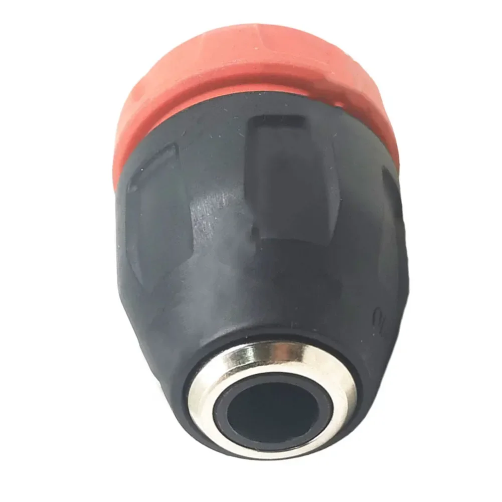 Mandril Rápido para Metabo Bs18 Quick Basic Classic 301003330 10 8v 18v Tensão Plástico e Metal Material Preto Cor Vermelha