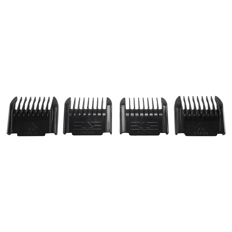 A16Z Electric Clipper Accessories,4Pcs Cut Clipper Limit Comb Guide Attachment Size Barber Replacement(1mm,1mm,2mm,3mm)