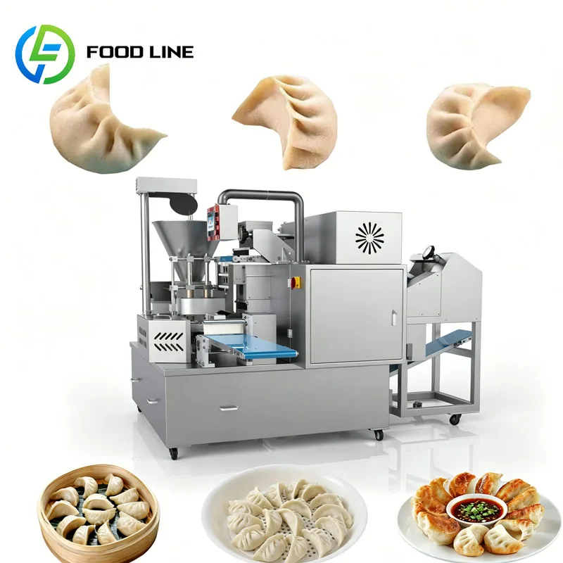 Commercial Automatic Dumpling Maker Machine Stuffed Dough Filling Forming Gyoza Pierogi Ravioli Production Equipment Customized