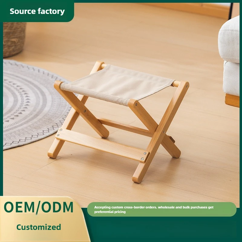 

Outdoor Camping Chair Portable Stool Fishing Chair Maza Quick Storage Picnic Art Student Beech Leisure Folding Small Stool