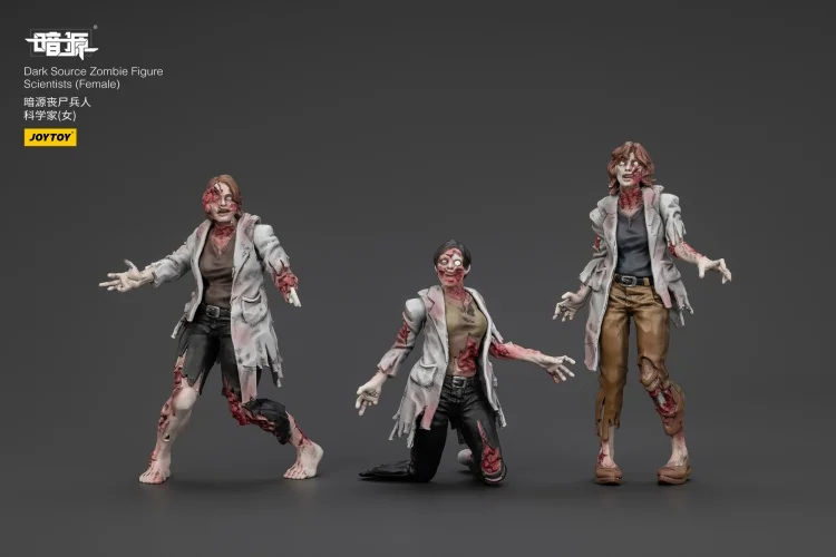 [AUF LAGER] JOYTOY 1/25 Action Figure Dark Source Zombie Figur Set Anime Militär Spielzeug