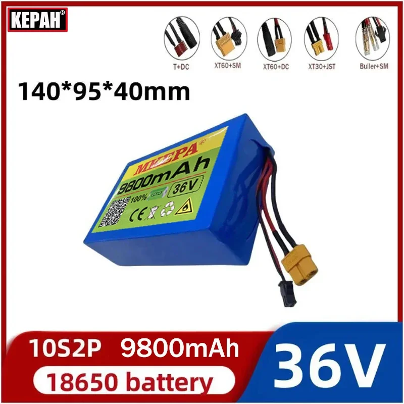 air transport，36V Electric scooter battery 10S2P 18650 Lithium Battery Pack 42V City Coco Cooter Vehicle Battery with BMS