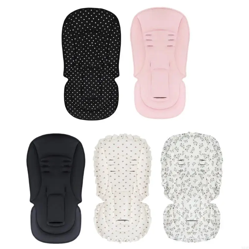 

95AE Infant Baby Strollers Cushion Pad Soft Cotton Polyester Machine Washable