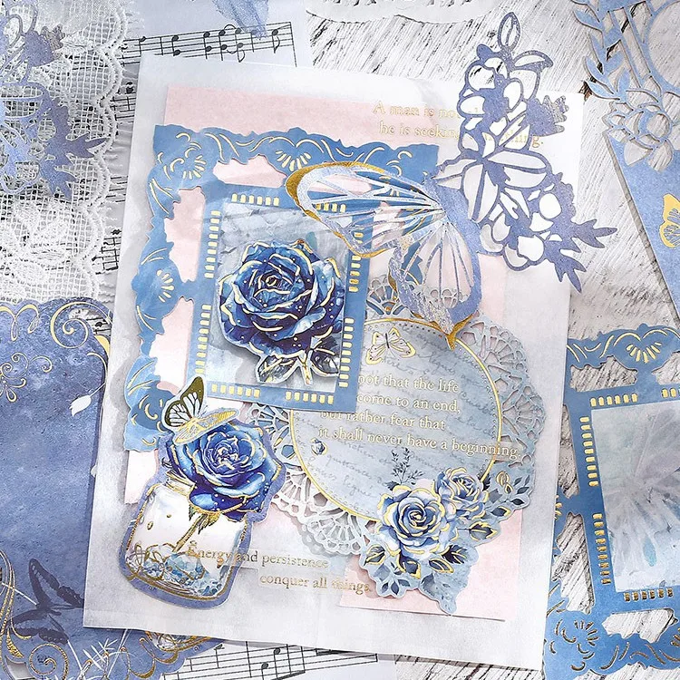 10 teile/los Memo Pads Material Papier Retro Whispers Junk Journal Scrapbooking Retro Hintergrund Dekoration Papier