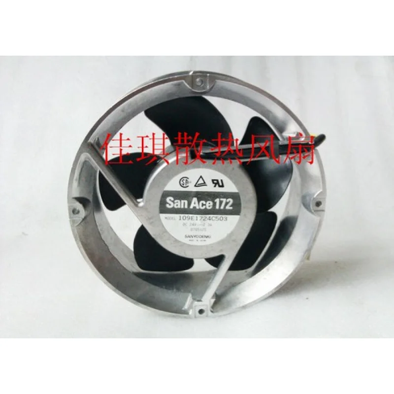 

C 1pcs for SAN ACE172 109E1724C503 DC24V 2.3A 17 cm fan SANYO