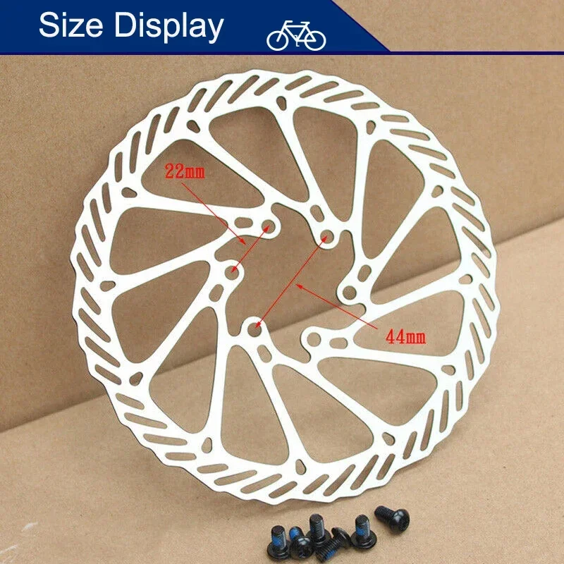 Bicycle Brake Rotor 160mm 180mm 203mm MTB Disc Brake Rotors 180/203 PM IS Bike Rotor Adapter MTB Brakes Set Part