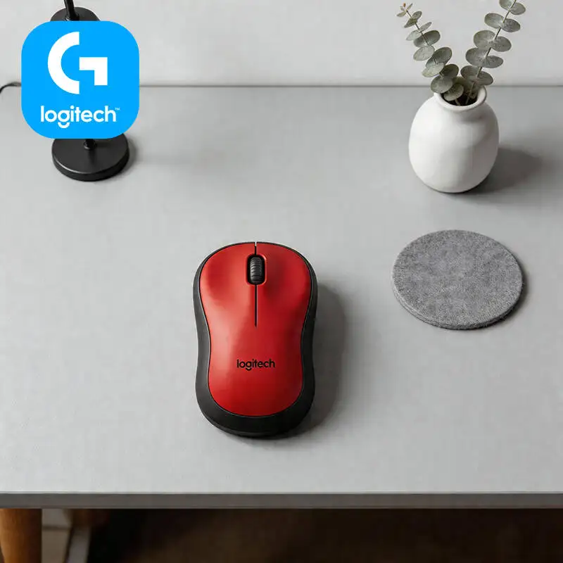 

Бесшумная мышь Logitech M220 с USB-адаптером, радиус действия 10 м, эргономичный дизайн, 18 месяцев автономной работы, для Mac, Windows, ПК, аксессуар