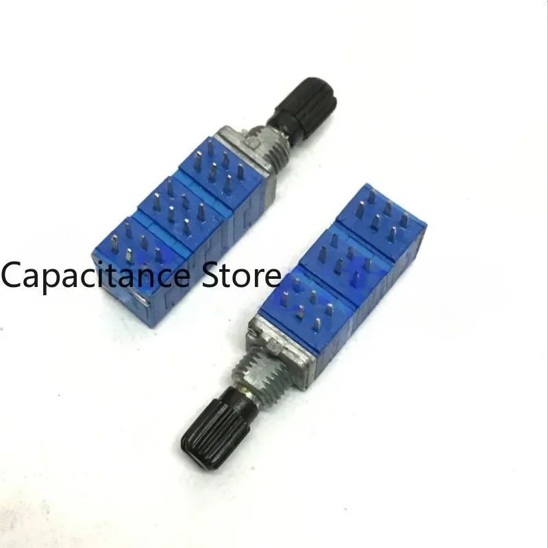 

5PCS Precision potentiometer 6-gang B5K/B502 power amplifier audio speaker sealed volume