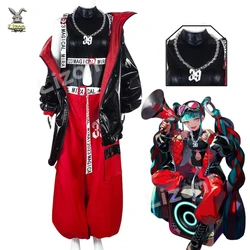 Anime Magical Mirai Miku Uniform Outfits 2023 Magical Mirai Miku Cosplay Costumes Clothing Halloween Party Uniforms