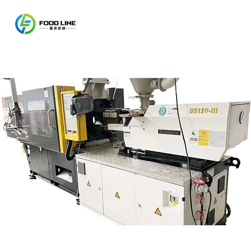 Customized 120T Plastic Lunch Box Injection Molding Machine Disposable Rice Bowl Making Machine Used Injection Machine