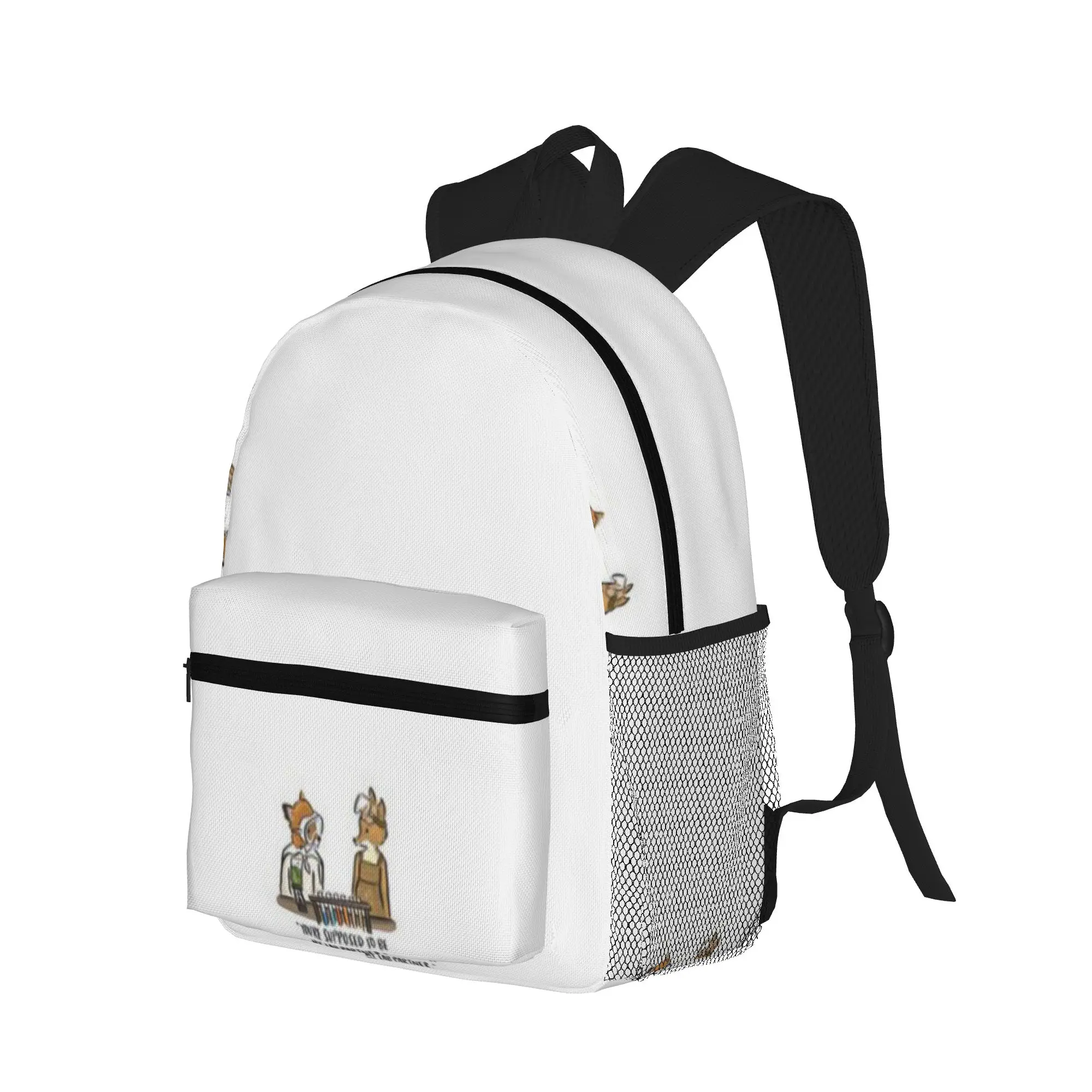 Fantastic Mr Fox Ash  you re supposed to be my lab partner   Casual Backpack for Students and Adults Backpacks