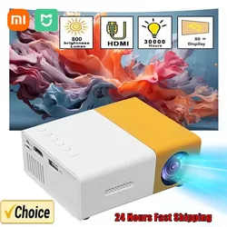 Xiaomi YG300 Mini LED portatile versione aggiornata HDMI compatibile 3D Audio Home Media Player Beamer Cinema LED videoproiettore