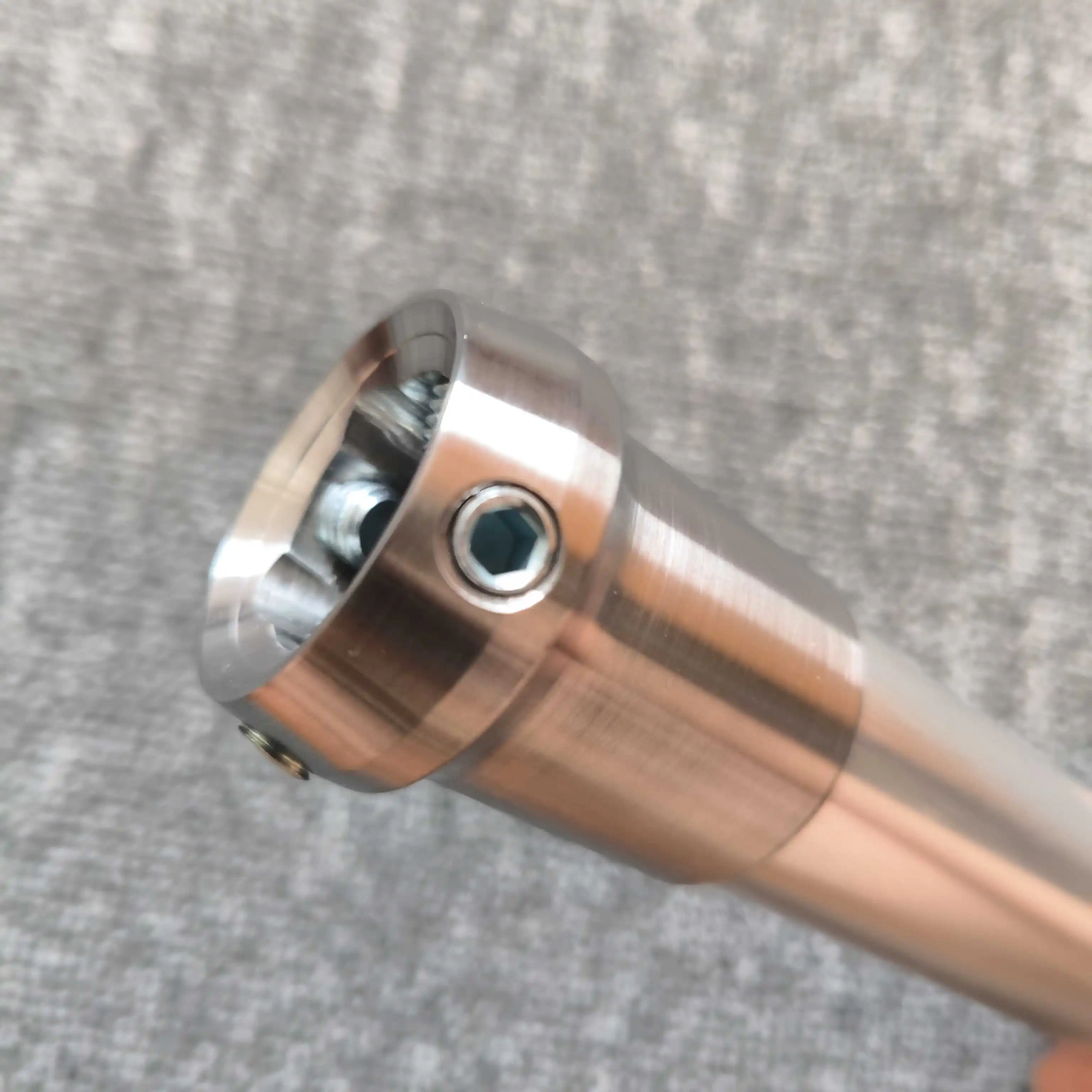 30mm Aluminum & Stainless Steel Prosthetic Pylon Tube – Integrated One-Piece Pylon for Above/Below Knee Prostheses