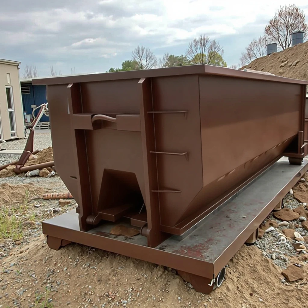 Galvanized Heavy-Duty Cable Hook for Hook Lift Bin & Roll Off Dumpster Accessories