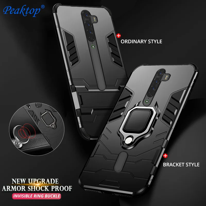 Anti Shock Proof Case For OPPO Reno3 Reno 2 Z 2F ACE 10X ZOOM K3 A1K A9 2020 A11X Realme 3 5 Pro X X2 XT C2 Magnetic Phone Cover