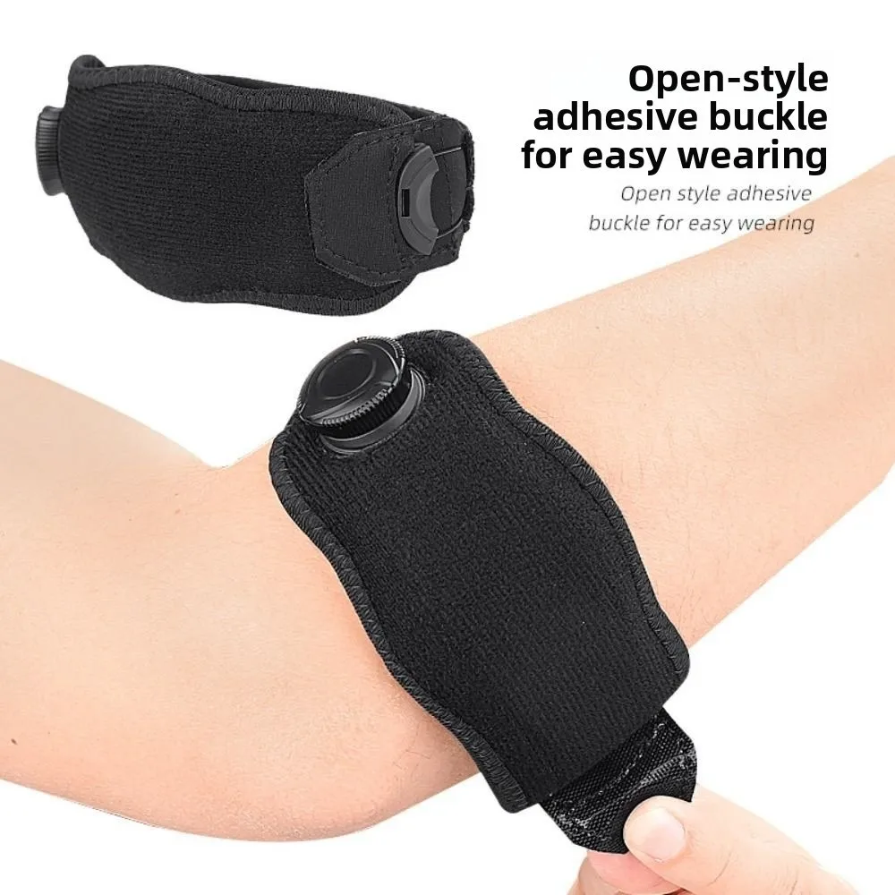 

Knob Adjustable Arm Support Band Built-in Silicone Pad Thicken Tennis Elbow Brace Cushioning Breathable