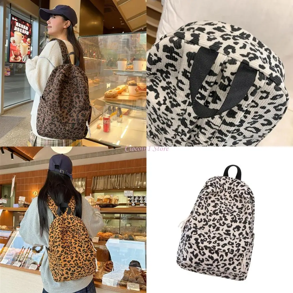 

Y1UB Эстетическая рюкзак Студенческая школьная сумка путешествовать рюкзак с большими возможностями для ноутбука дневные пакеты