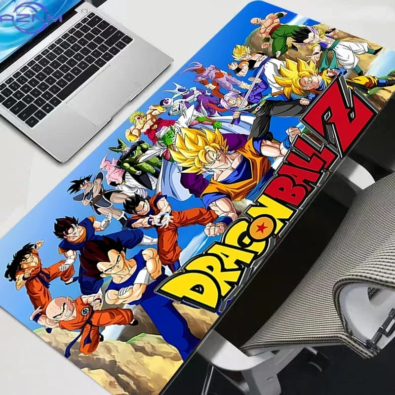 Blue Sky Rocky Terrain Multiple Anime Heroes Group Art Rubber Mouse Pad Non Slip Gaming Desk Mat For PC Laptop Keyboard Table De
