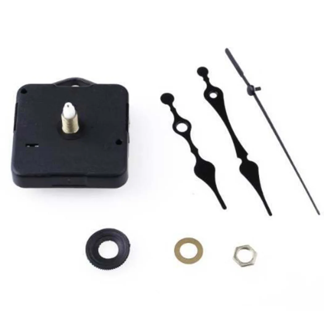 Hour Hand Clock Movement Plastic + Metal 1 Pc Battery Wall Creative Hand Hanging Home Mechanism Powered Quartz