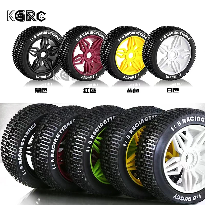 

4pcs 116mm 1/8 Off-road Tires Buggy Tyre Wheel 17mm Hex for 1:8 RC Car Truck Truggy HSP HPI WLtoys ARRMA KYOSHO MP10 HOBAO FS