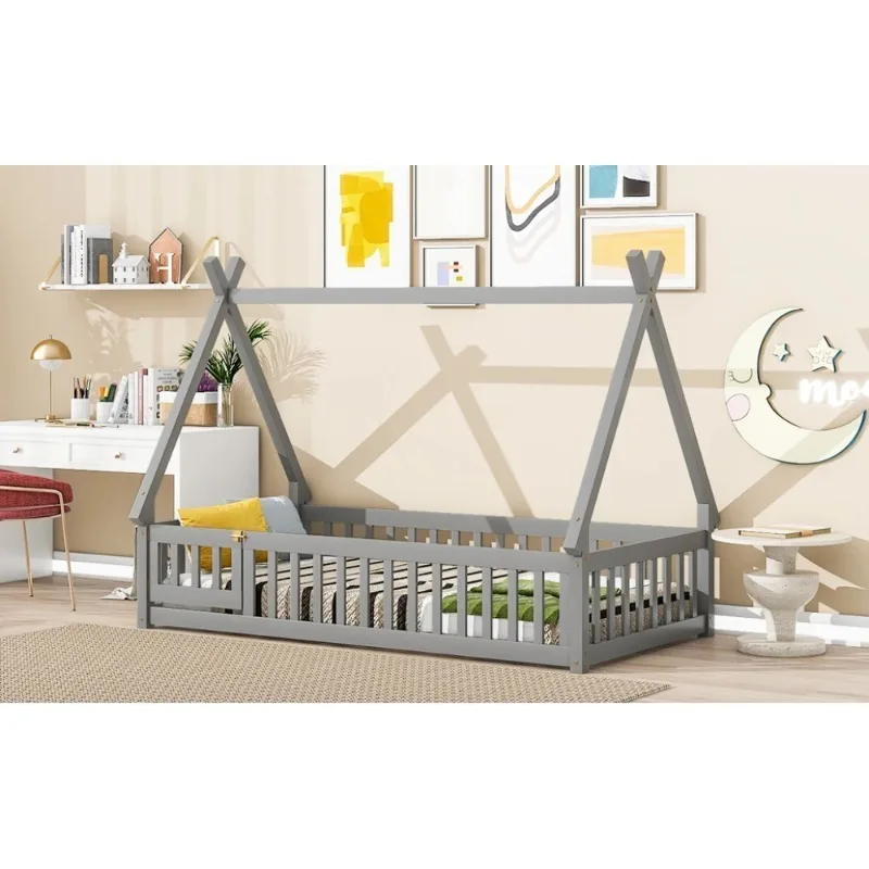 سرير وإطارات قاعدة حاوية سرير مزدوج خشبية إطارات سرير كوين مع أريكة تخزين 135x190 Envío أثاث مجاني لغرفة النوم