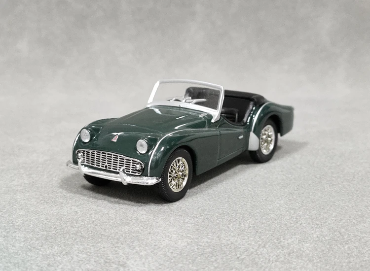 1/43 新着特別価格ダイキャストメタル英国オープントップクラシックカーモデル家具ディスプレイコレクションおもちゃ子供のため