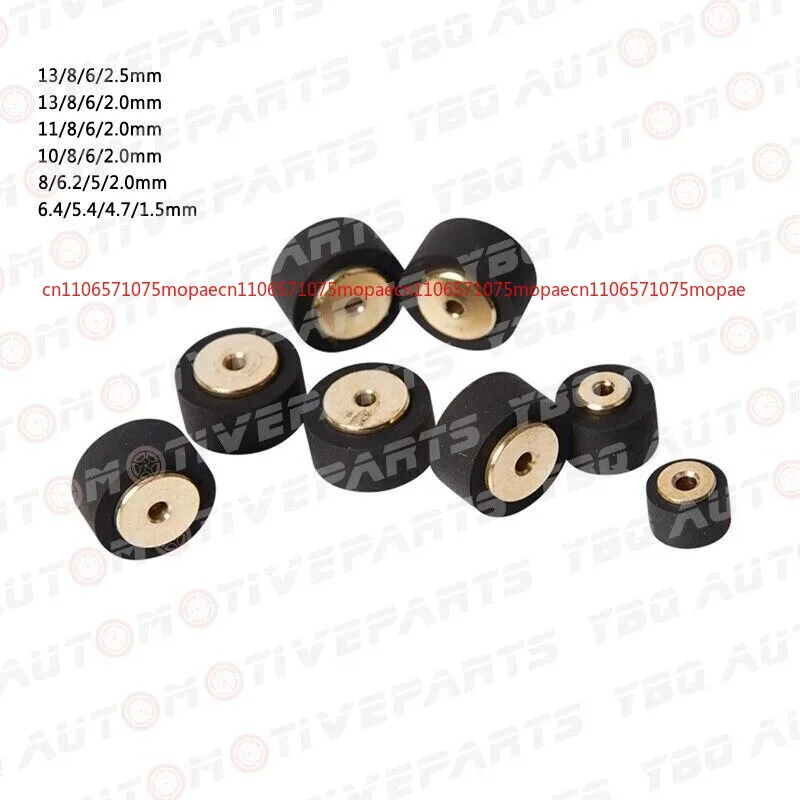 4 unids/set casete grabador de cinta de rodillo de pellizco de cobre para técnicas Sharp SONY